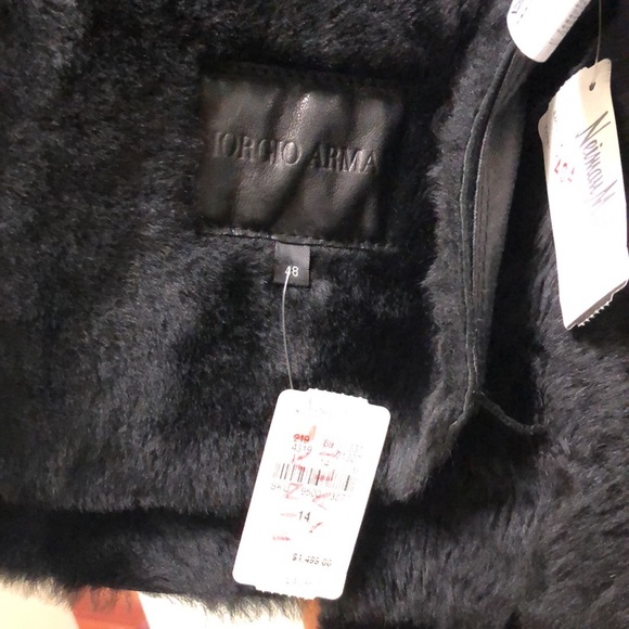 Jackets & Coats Armani Shearling Jacket Poshmark